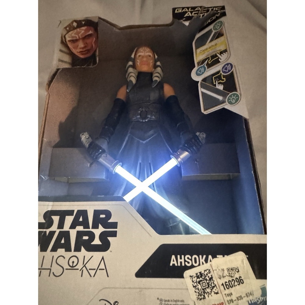 Star Wars Ahsoka Galactic Action Ahsoka Tano Sound and Light Action Figure